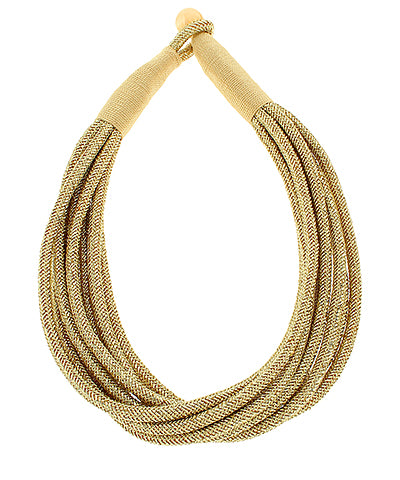 Large Layered Rope Necklace