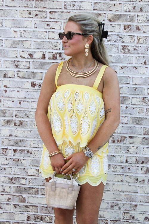 Adeline Embroidered Set