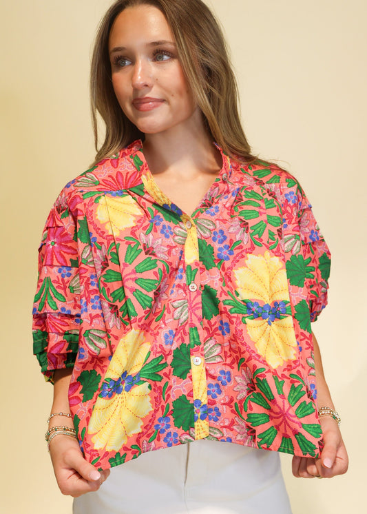 Lizzy Floral Top