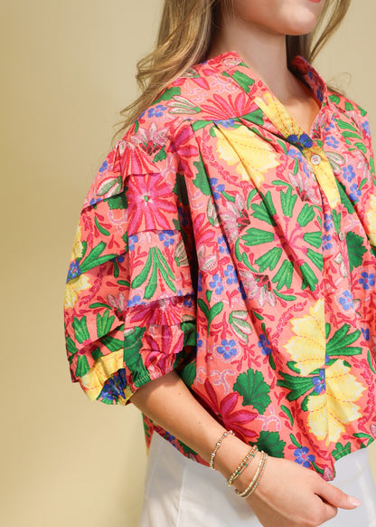 Lizzy Floral Top