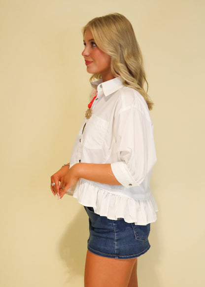 Arabella Ruffle Blouse