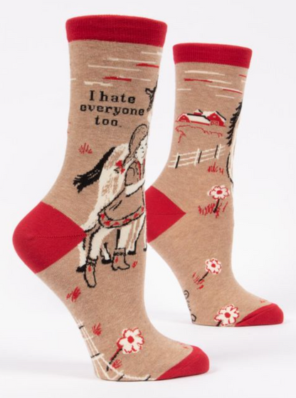 Blue Q Women’s Crew Socks