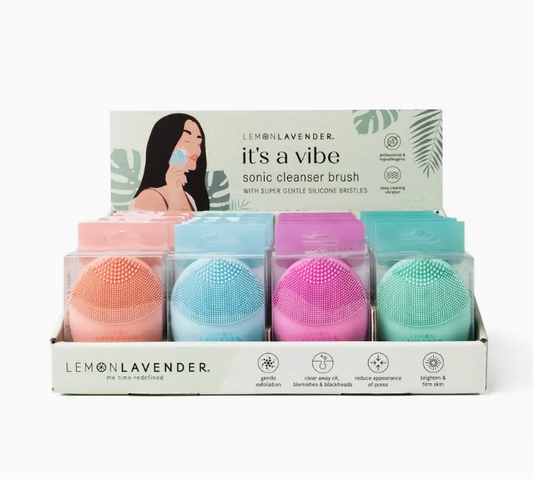 Lemon Lavender It's A Vibe Sonic Cleanser Brush