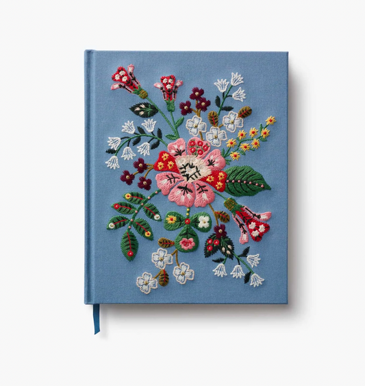 Gracie Embroidered Sketchbook