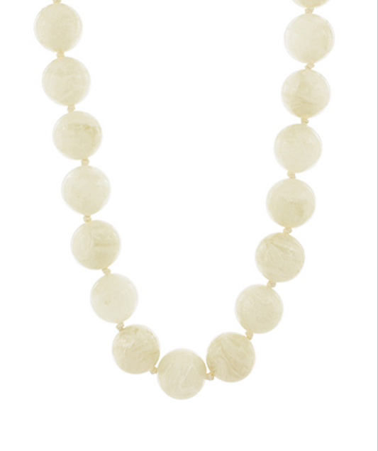 Josie Marbled Bead Necklace