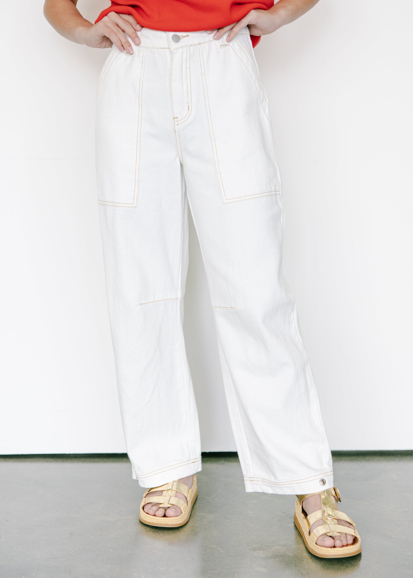 Harper Straight Leg High Rise Jeans