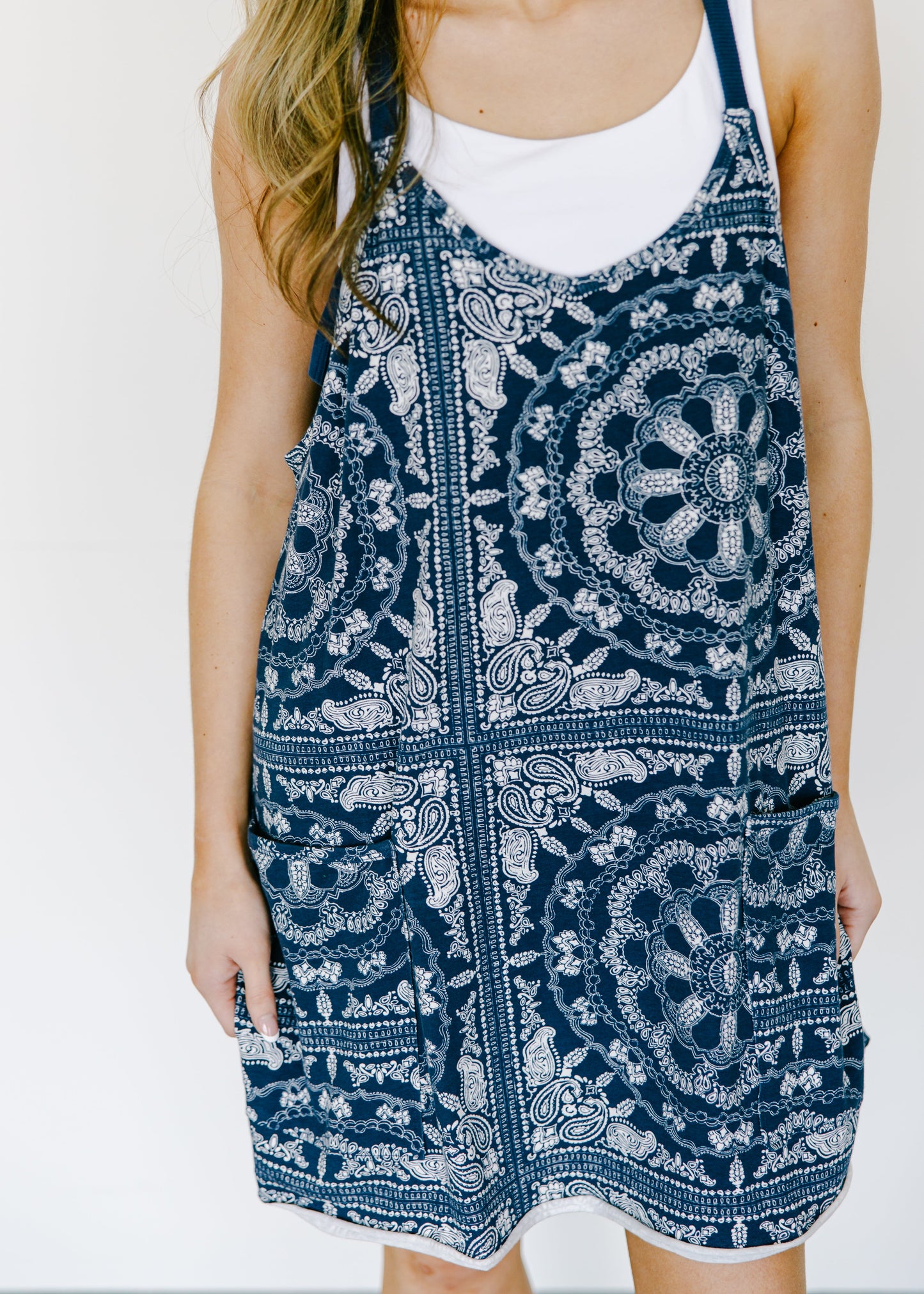 Hot Shot Printed Mini Dress
