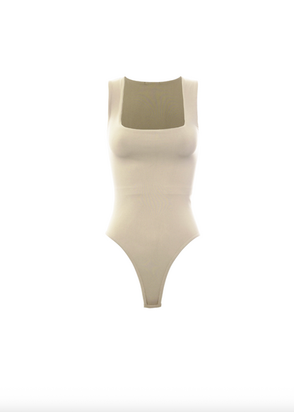 Camille Square Neck Bodysuit