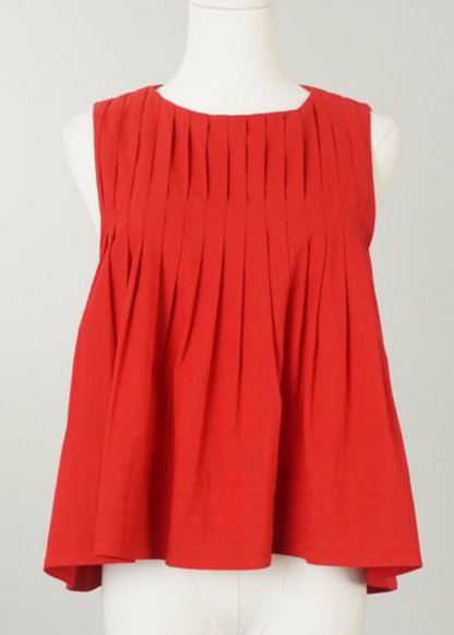 Lucy Pleated Top