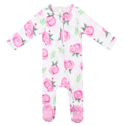 Zip-Up Footie Pajama - Grace