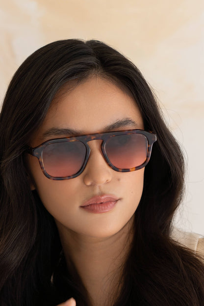 Addison Acetate Unisex Aviator Sunglasses