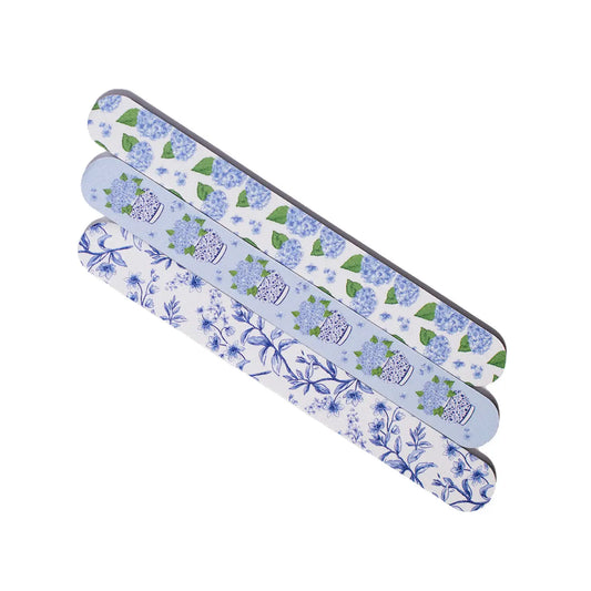 Hydrangea Nail Files Set of 3