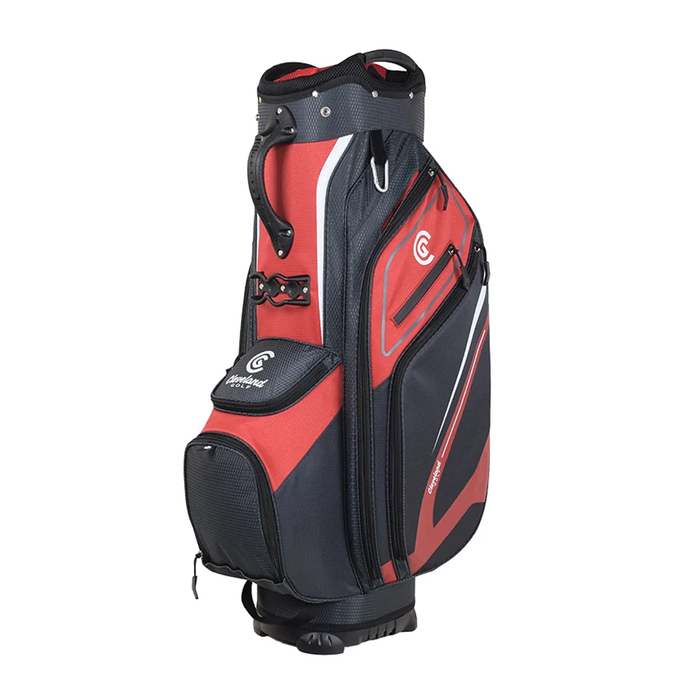 Cleveland Golf Lightweight Cart Bag - Red/Charcoal