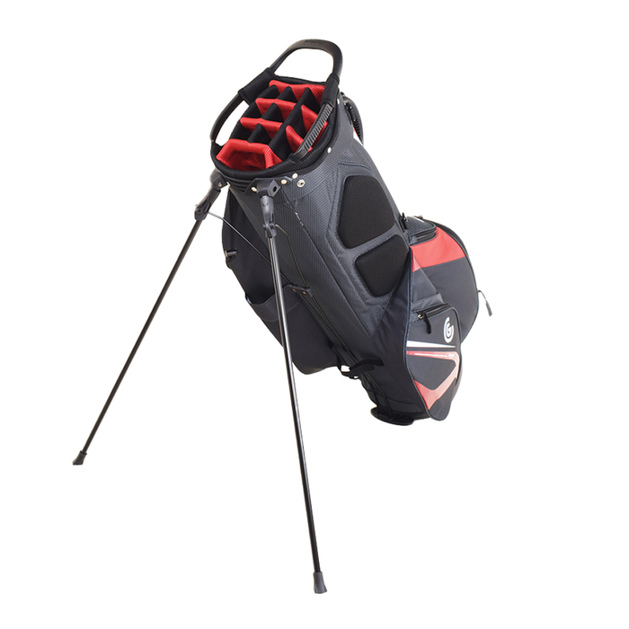 Cleveland Golf Lightweight Stand Bag - Red/Charcoal