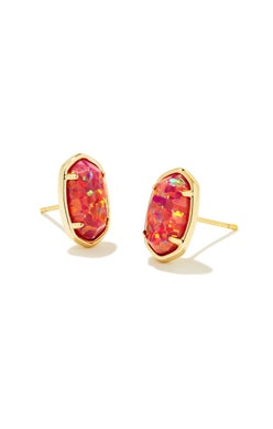 Grayson Stone Stud Earrings
