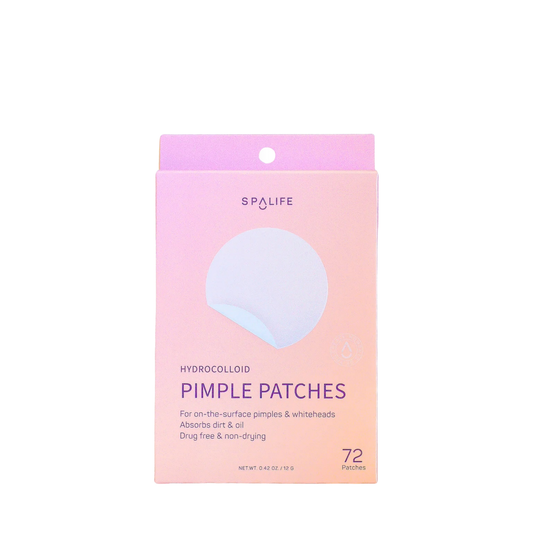 Hydrocolloid Clear Pimple Patches 72ct - Pink