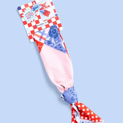 America 250 Patchwork Headscarf