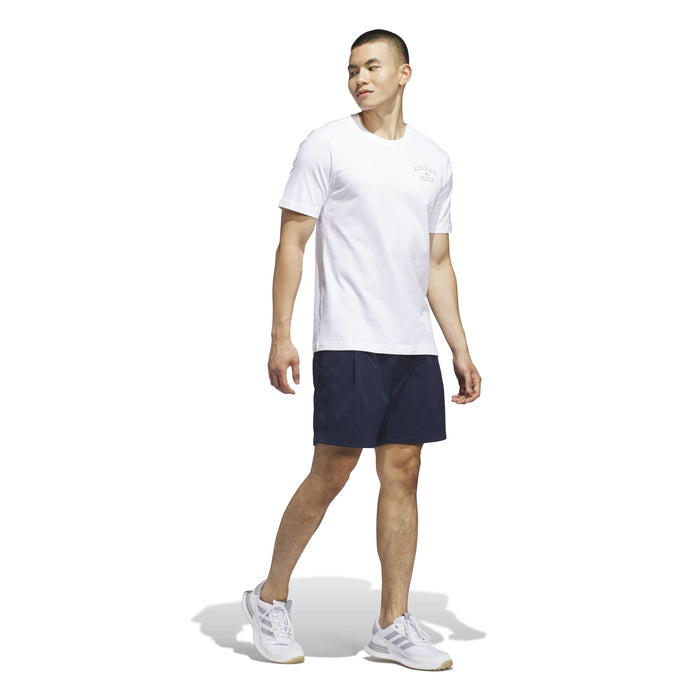 Adidas Golf Chip In Paradise Graphic T-Shirt - White