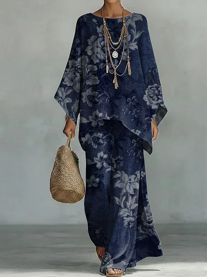 Hélène Ensemble | Printed Comfort Set