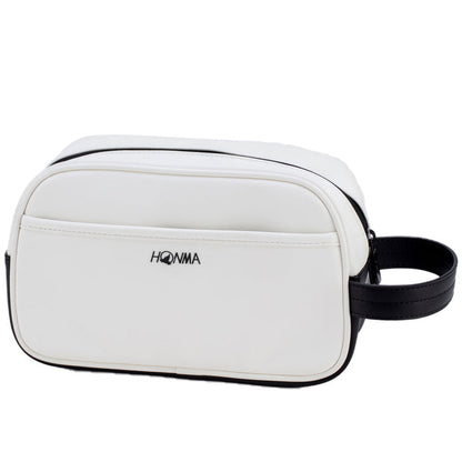 Honma Big Logo Pouch - White