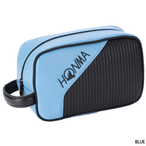 Honma Two-Tone Accessories Pouch - Blue/Black