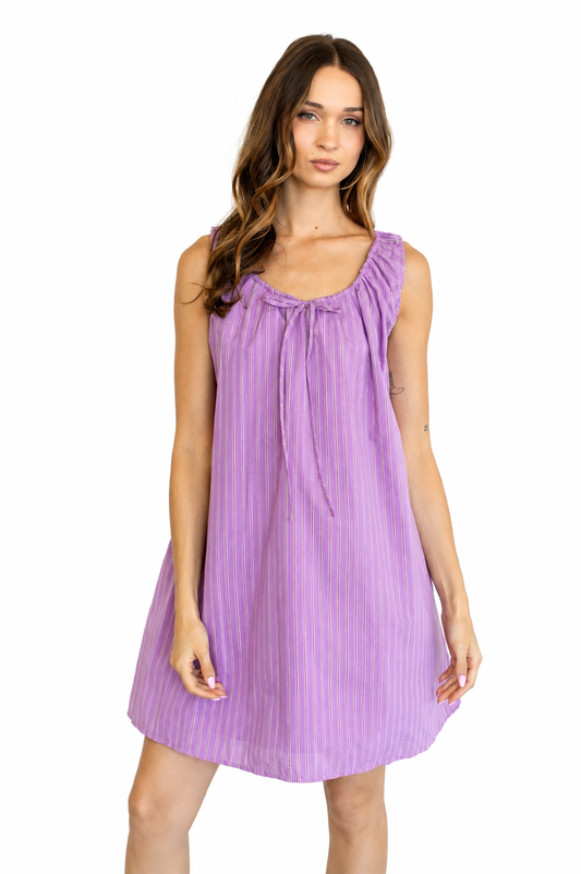 Jessica Striped Midi Dress