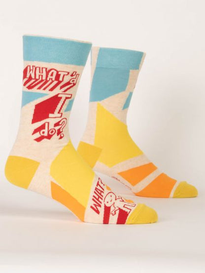 Blue Q Men’s Crew Socks