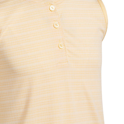Adidas Junior Girls Sleeveless Polo