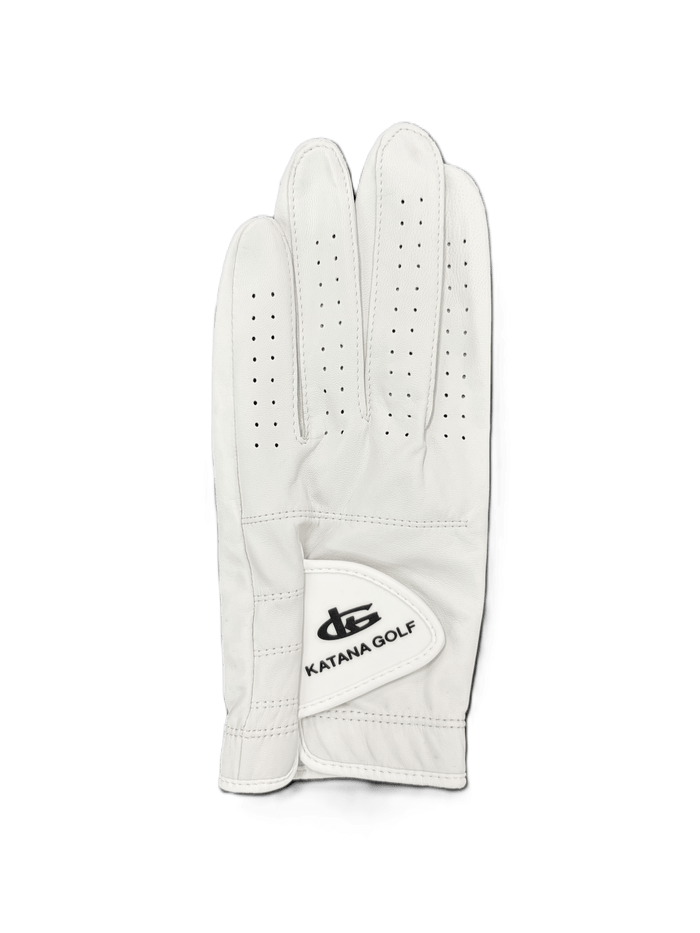 Katana Golf Cabretta Men's Glove - White