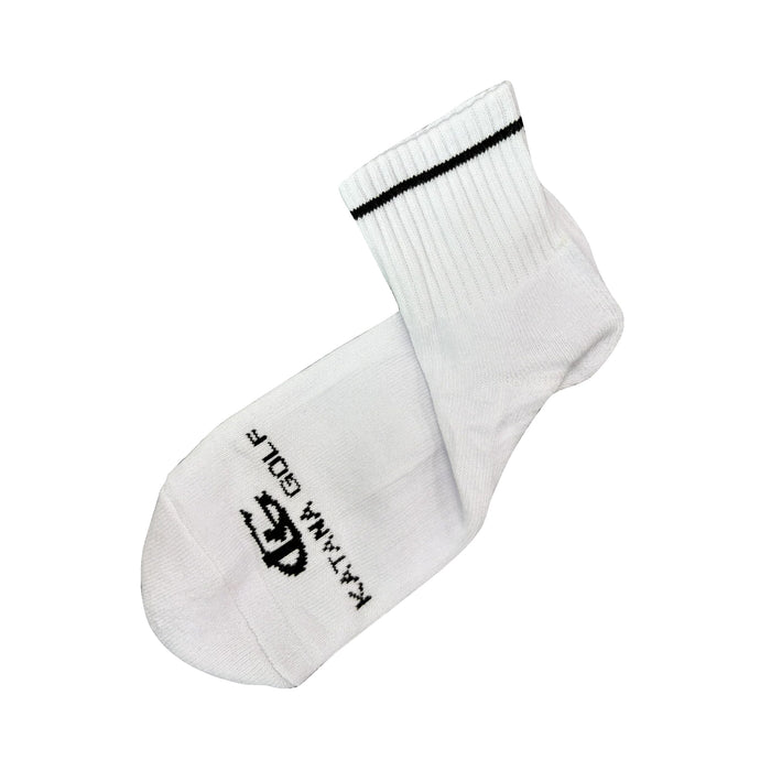 Katana Golf Socks - White