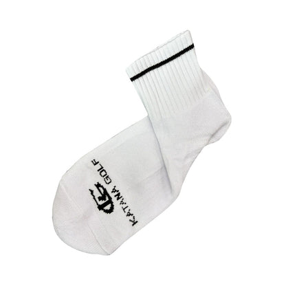 Katana Golf Socks - White