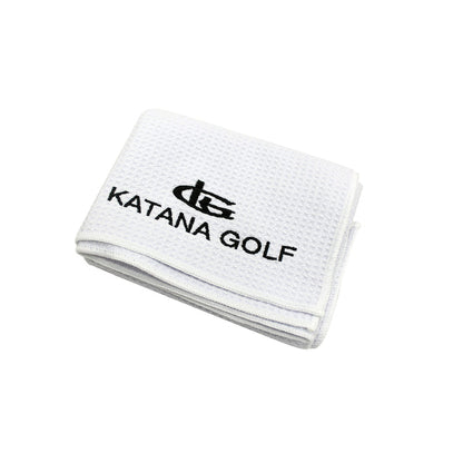 Katana Golf Towel - White