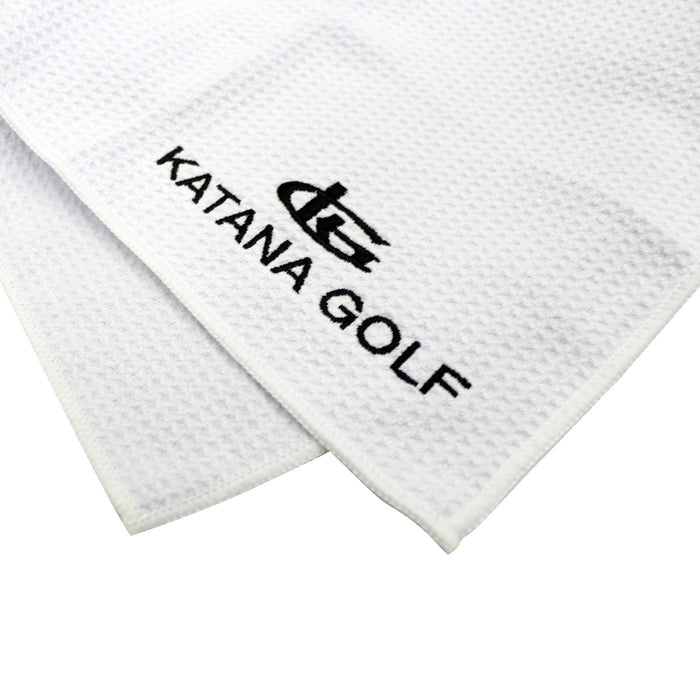 Katana Golf Towel - White