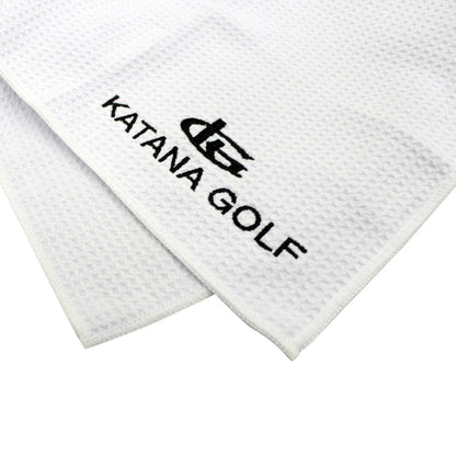 Katana Golf Towel - White