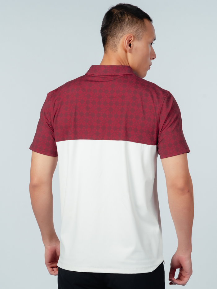 Kualesa Batik Tribute Impact Polo - Ceplok Tumis
