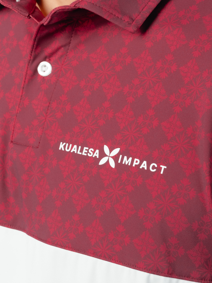 Kualesa Batik Tribute Impact Polo - Ceplok Tumis