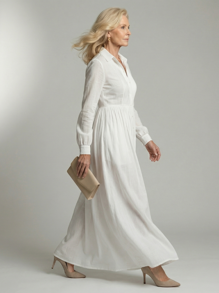 Lioren | Soft Flow Maxi Dress
