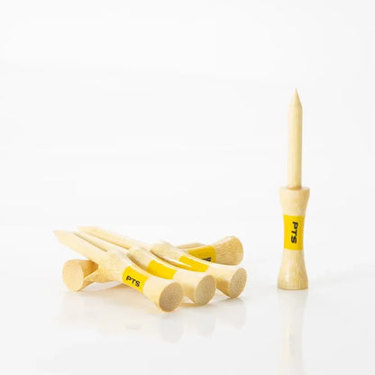 PRIDE BAMBOO STEP TEE YELLOW 2-3/4"