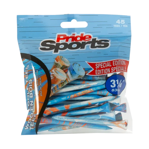 PRIDE BLUE SPLATTER TEE 3-1/4"