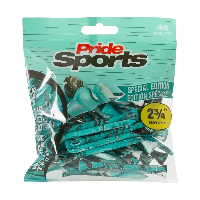PRIDE TURQ SPLATTER TEE 2-3/4"