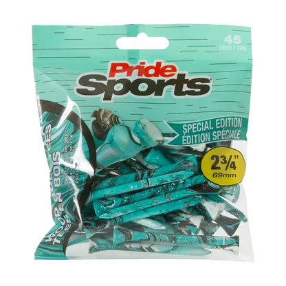 PRIDE TURQ SPLATTER TEE 2-3/4"