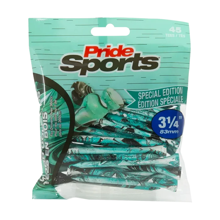PRIDE TURQ SPLATTER TEE 3-1/4"