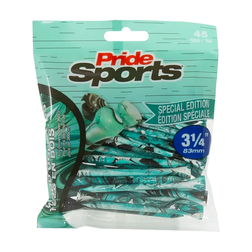 PRIDE TURQ SPLATTER TEE 3-1/4"