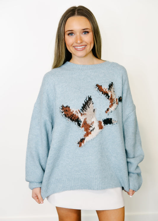 Mallard In Flight Knit Sweater