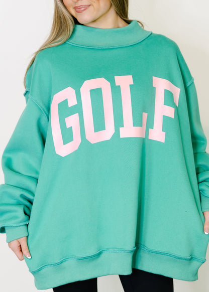 GOLF Mock Neck Sweatshirt