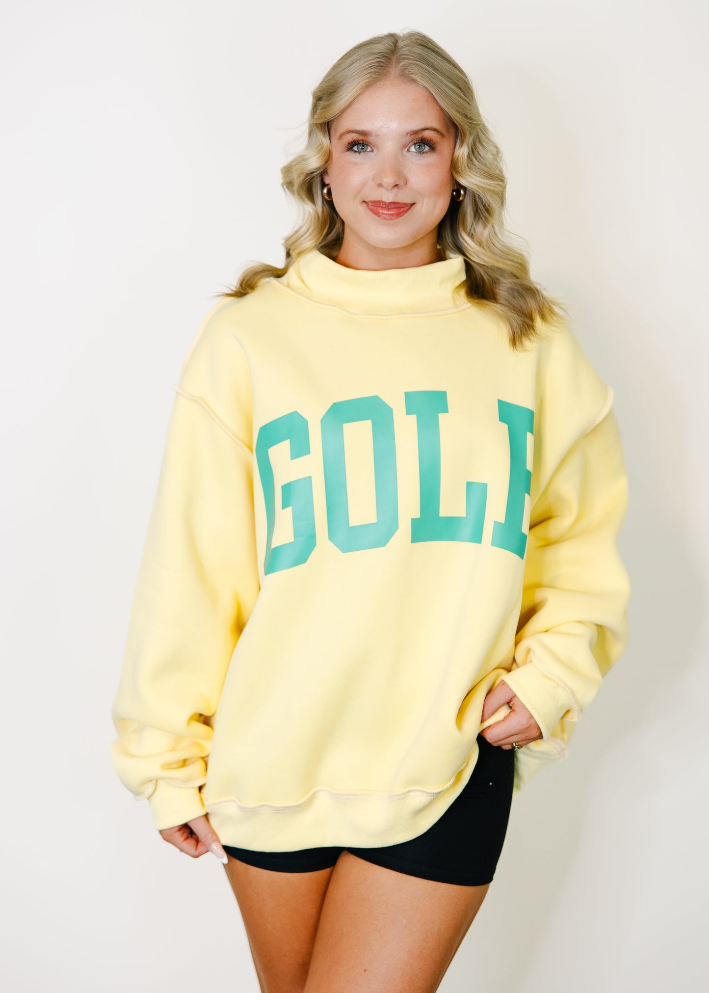 GOLF Mock Neck Sweatshirt
