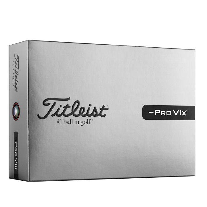 Titleist New 2026 Pro V1x Left Dash Golf Balls - White