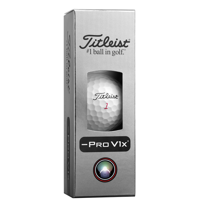 Titleist New 2026 Pro V1x Left Dash Golf Balls - White