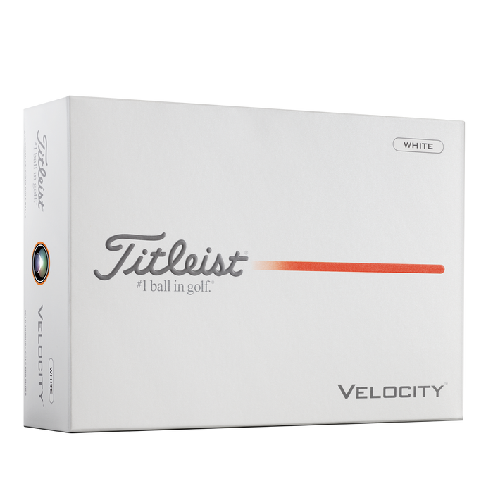 Titleist New 2026 Velocity Golf Balls - White