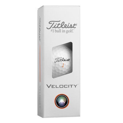 Titleist New 2026 Velocity Golf Balls - White